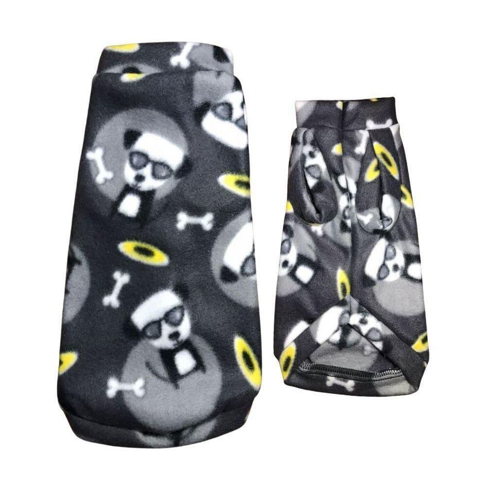 Roupa Para Cães - Suéter De Inverno Cinza Pp