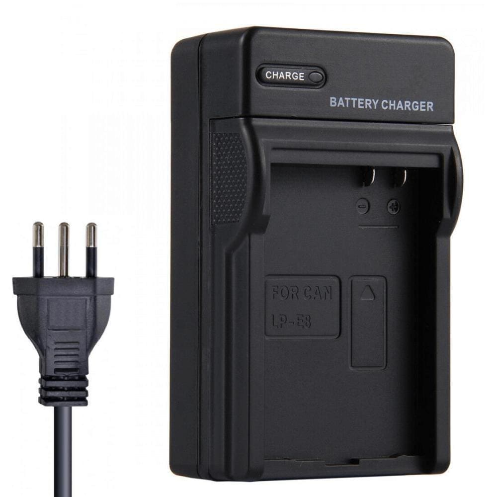 Carregador Para Baterias Canon Lp-E8 Bivolt