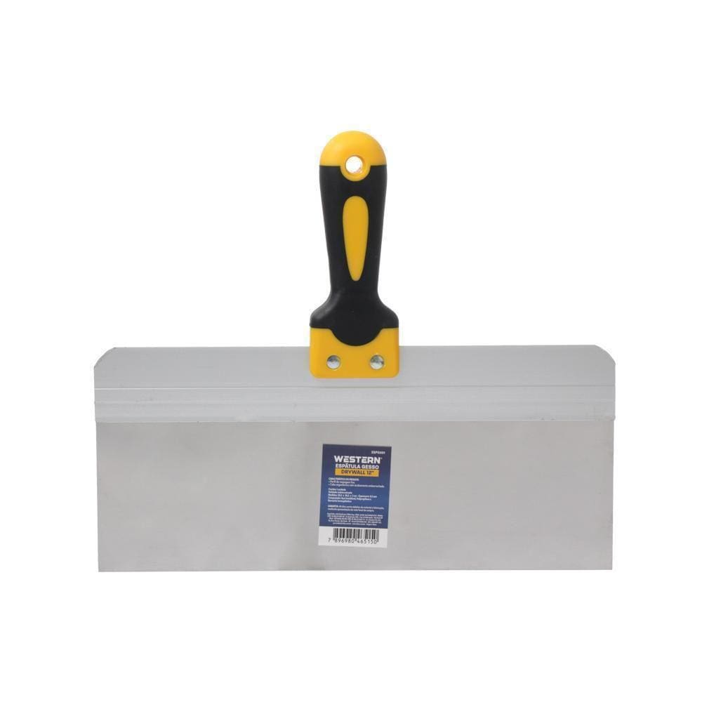 Espátula Aplicação De Gesso Em Drywall 12 Western Espg001
