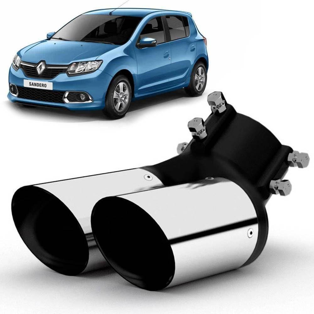 Ponteira De Escapamento Renault Sandero 2015 Até 2023 Pop