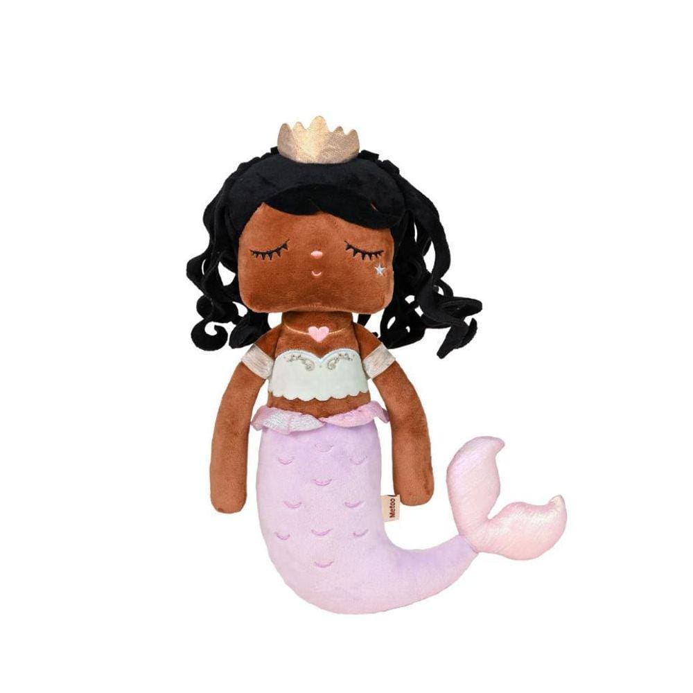 Boneca Angela Sereia Alana 33Cm - Metoo