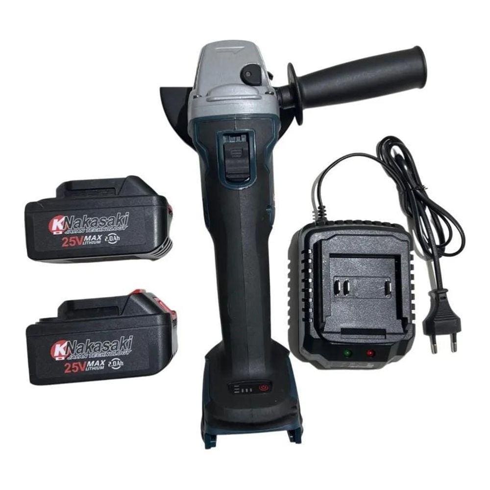 Esmerilhadeira Angular A Bateria 25V Brushless Nakasaki