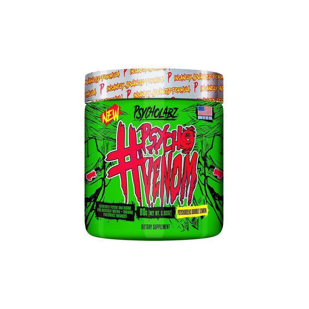Pré-Treino Pshycho Venom Lemon Psicholabz 80G