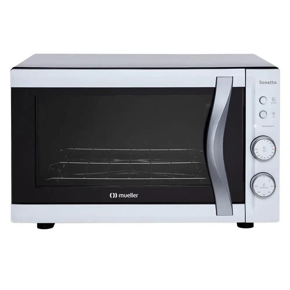 Forno Elétrico De Bancada Mueller 44 Litros Sonetto Branco G3 - 220v