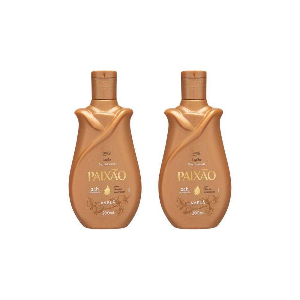 Hidratante Corporal Paixao 200Ml Avela - Kit Com 2Un