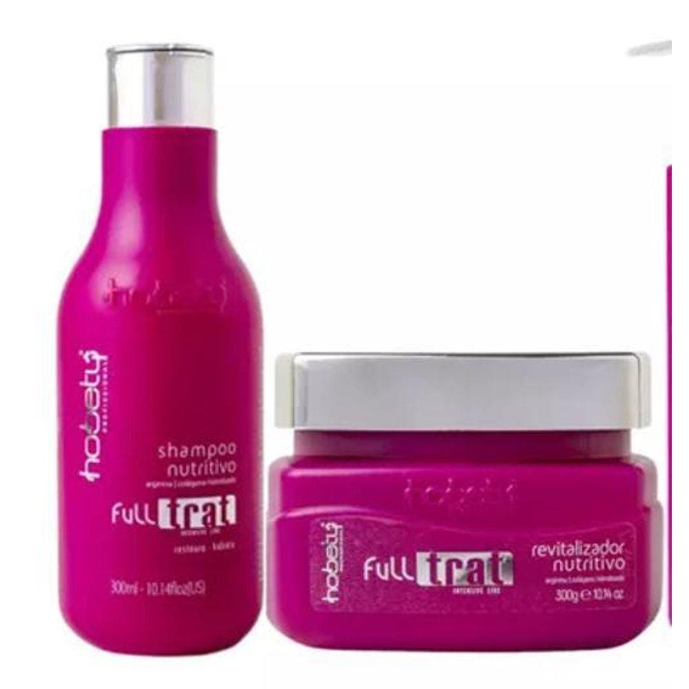 Hobety Kit Full Trat Shampoo E Mascara