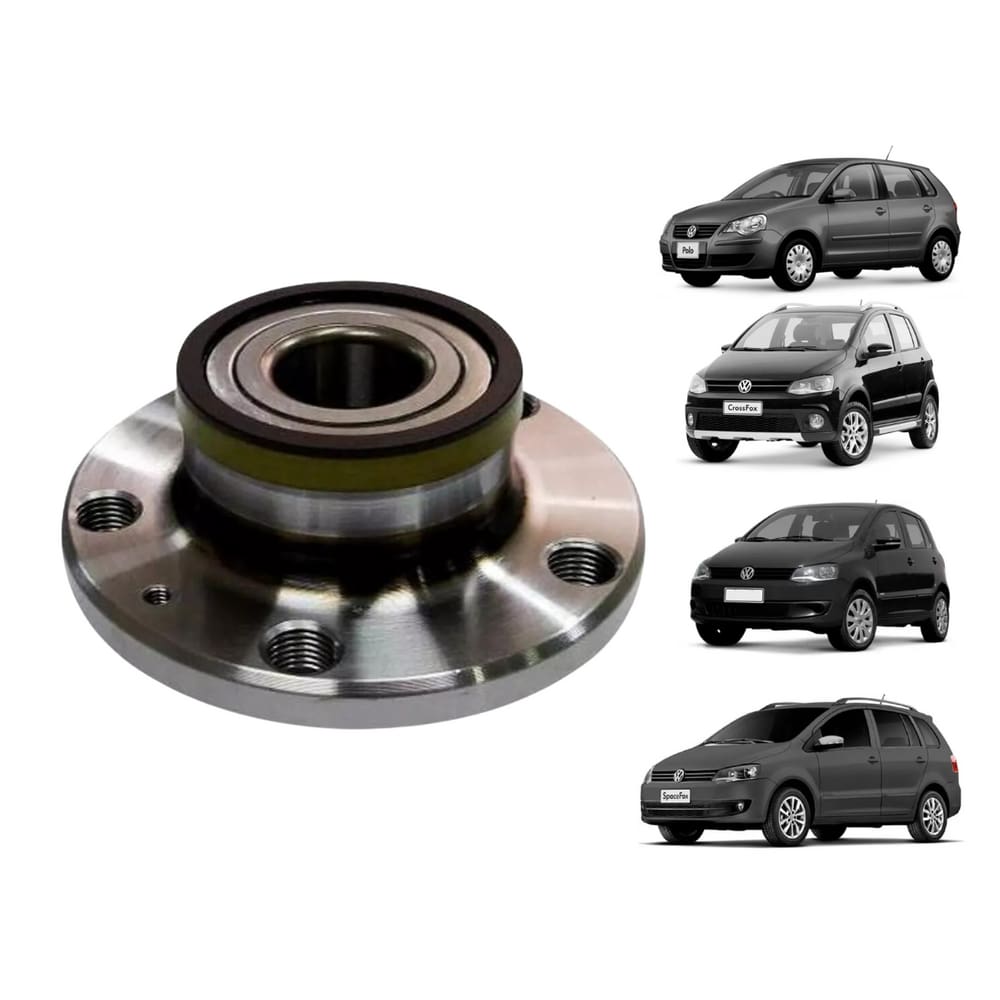 1 Cubo Roda Traseiro Com Rolamento Volkswagen Fox 2003 A 2017 Nakata