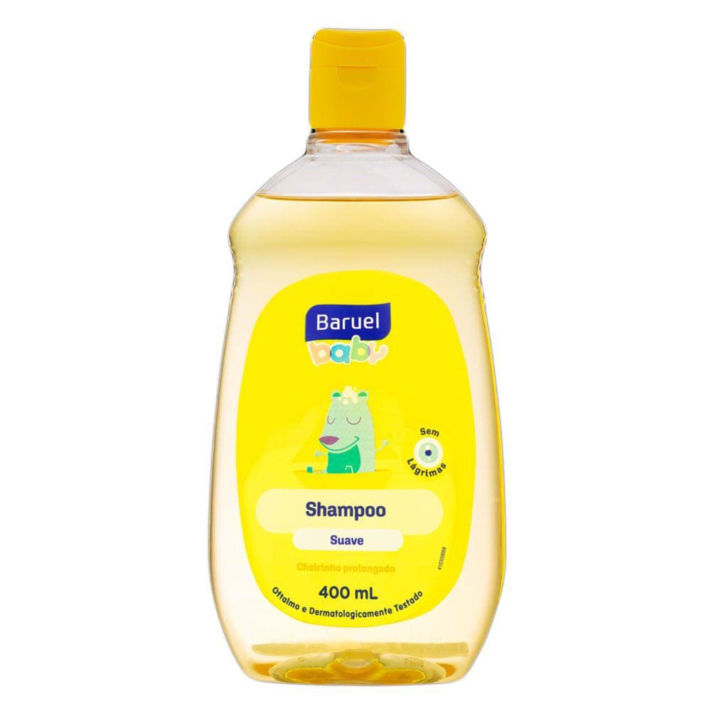 Shampoo Infantil Baruel Baby Suave 400ml