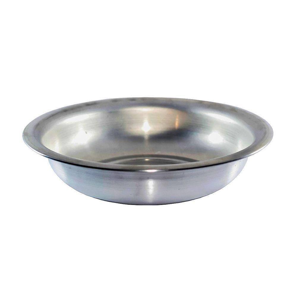 Bacia De Alumínio Redonda Para Banho Assento E Cozinha 20cm