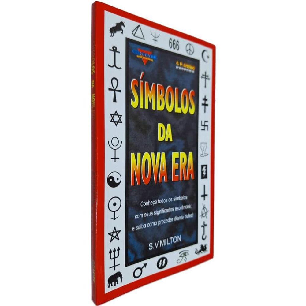 Livro Físico de Bolso Símbolos da Nova Era: Conheça Todos os Símbolos com seus Significados Esotéricos S. V. Milton