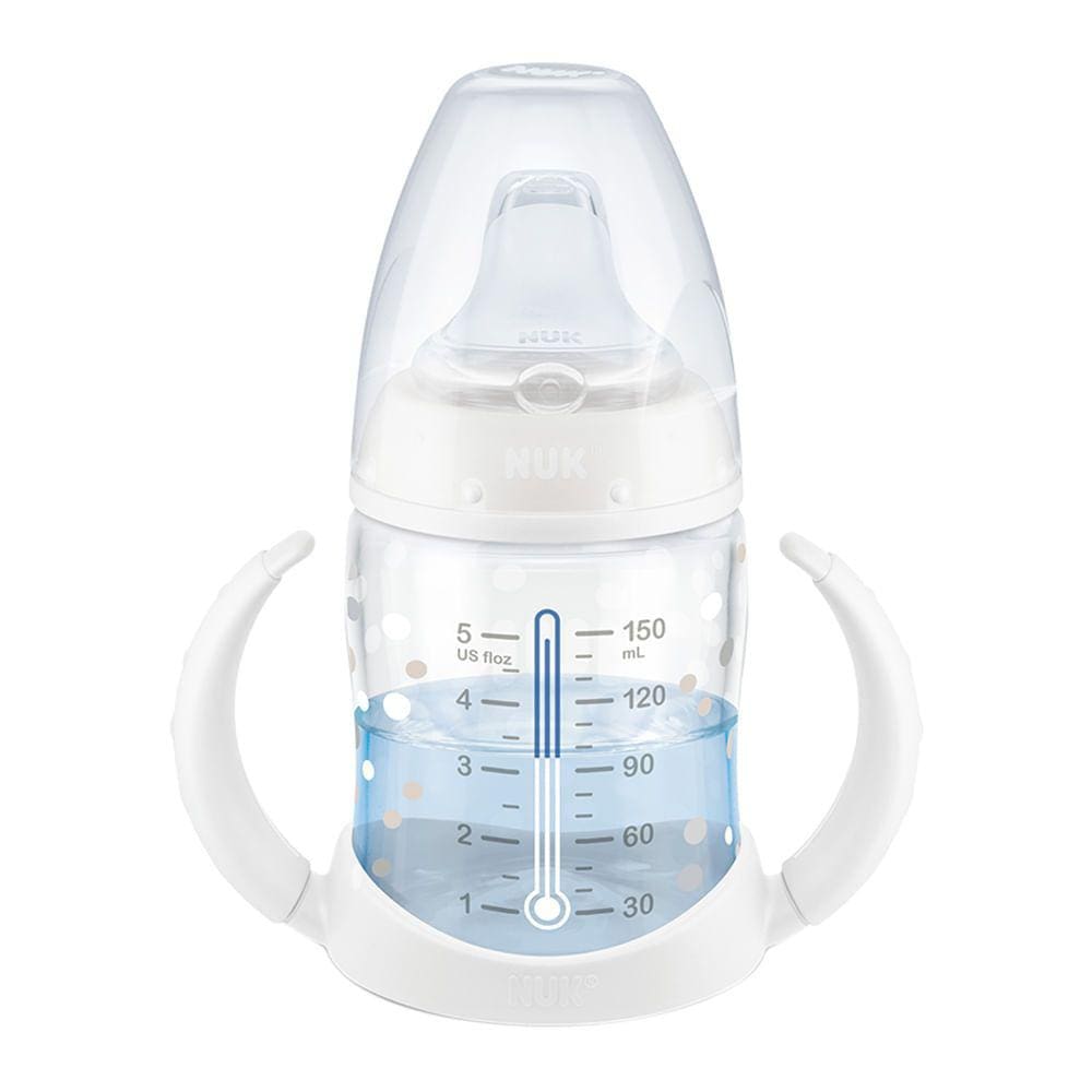 Copo de Treinamento Nuk First Choice Controle de Temperatura 6+ Meses Neutral 150ml