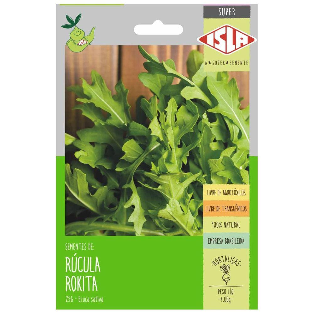 Sementes de Rúcula Rokita Super ISLA
