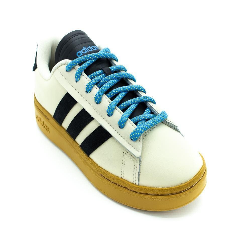 Tênis Masculino Adidas Grand Court Alpha - Branco E Azul