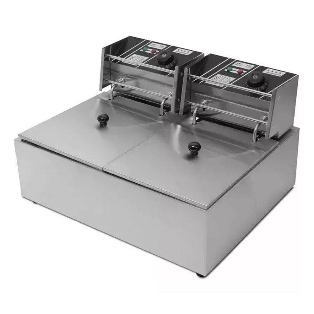 Fritadeira industrial ZL12 12L aço inoxidável 220V