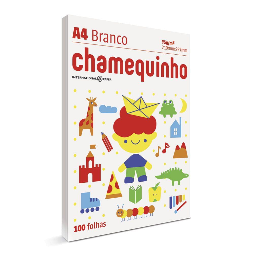 Papel Chamequinho A4 210mm x 297mm