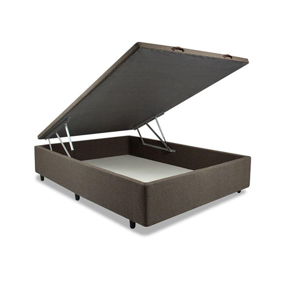 Base Box Baú Basic Casal Af Yescasa Provença Marrom