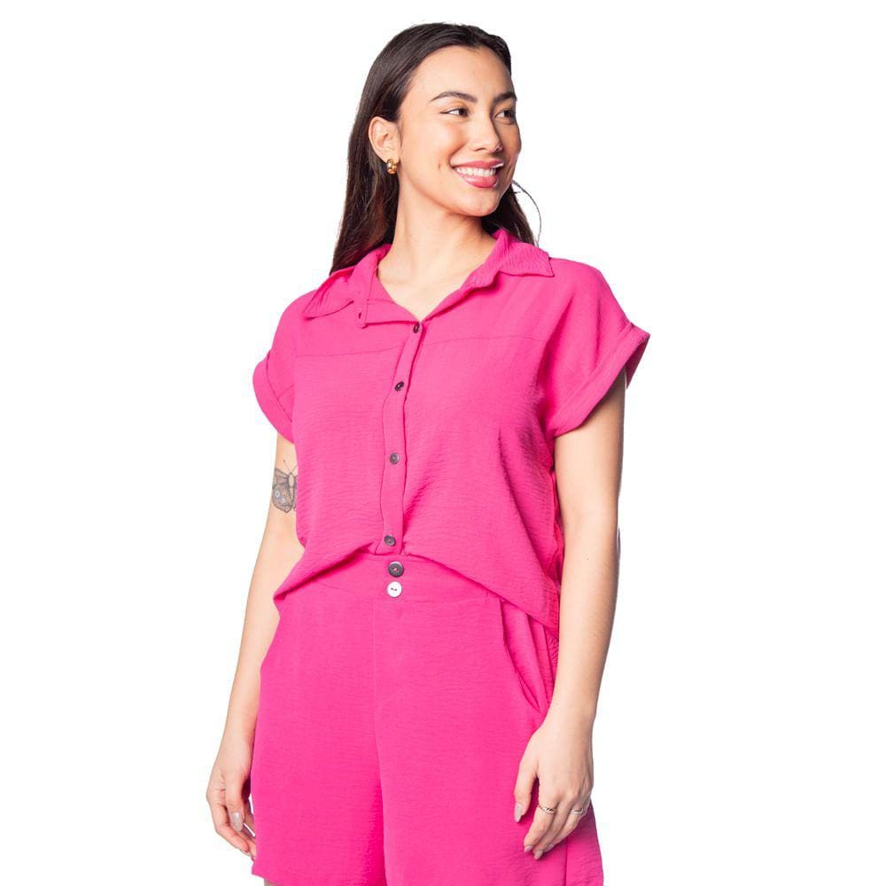 Roupa de best sale trilha feminina rosa