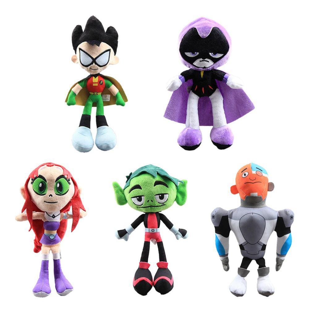 Pelucia Jovens Titans Go Teen Titans Desenho
