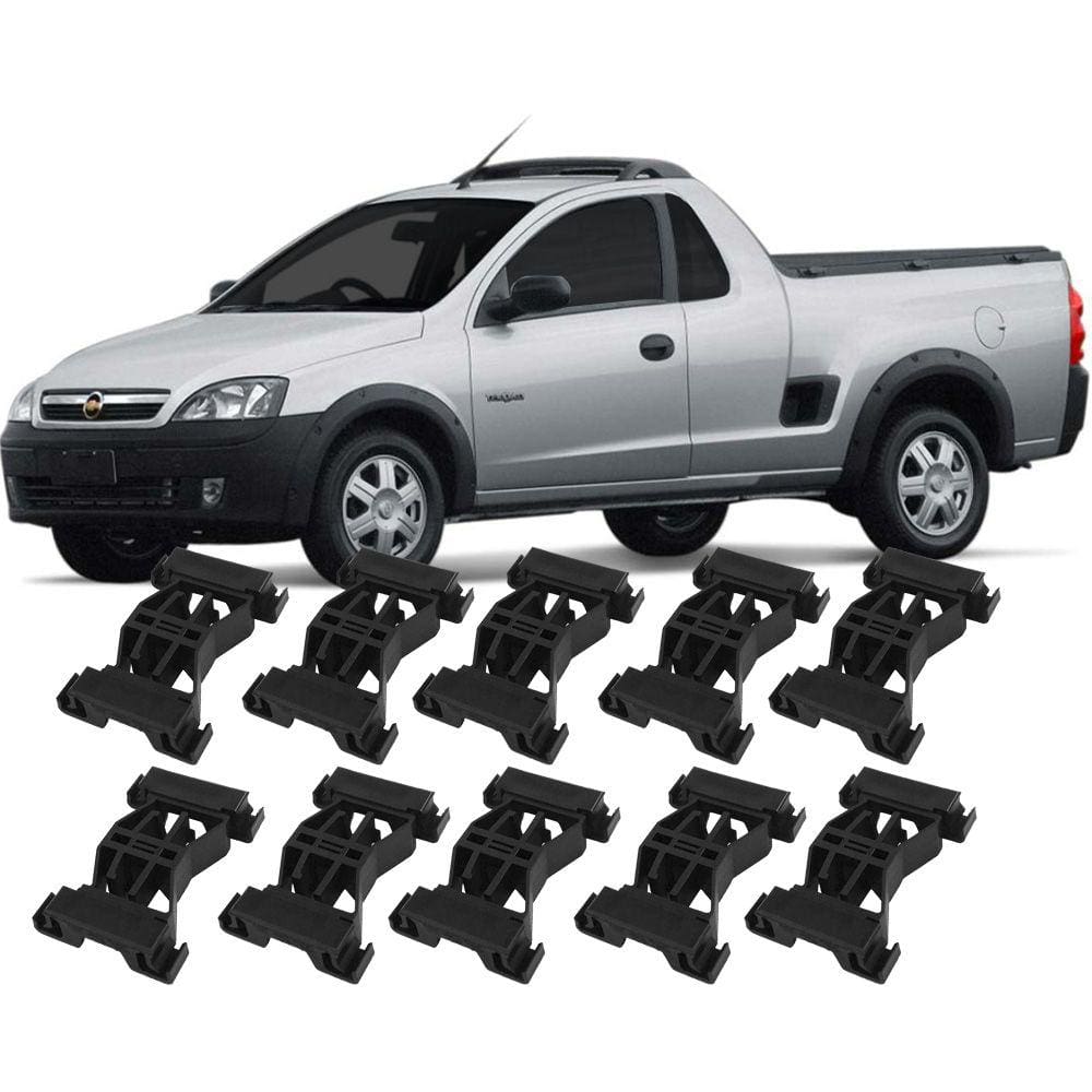 Kit 10 Grampos Presilhas Para Friso De Teto Montana 2004 2005 2006 2007 2008 2009 2010