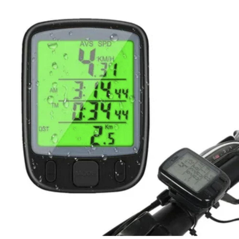 Ciclocomputador Bicicleta Luz Noturna, Controle