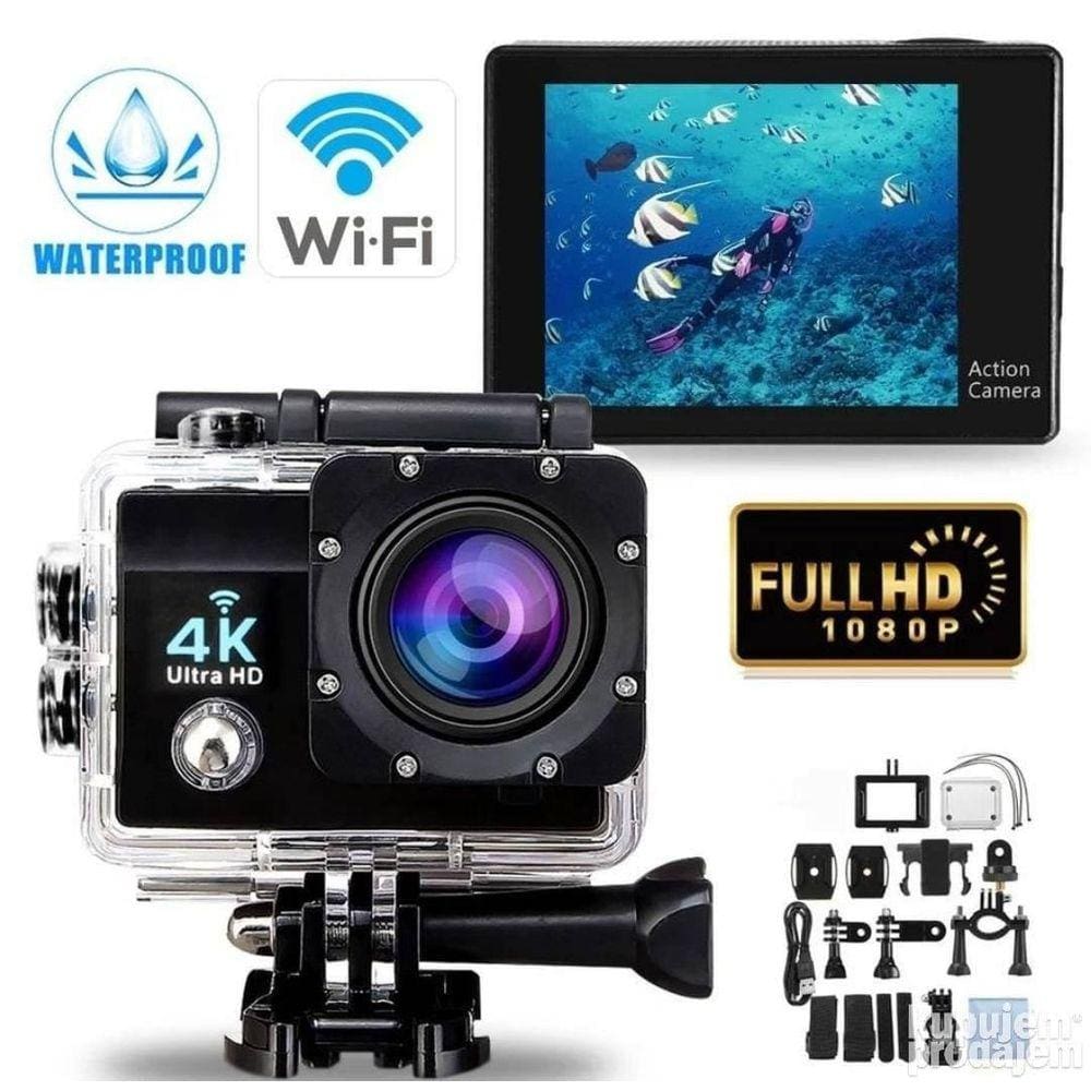 Camera Gocam Action Pro Sport 4K: Full Hd, Wi-Fi - E Seguro.