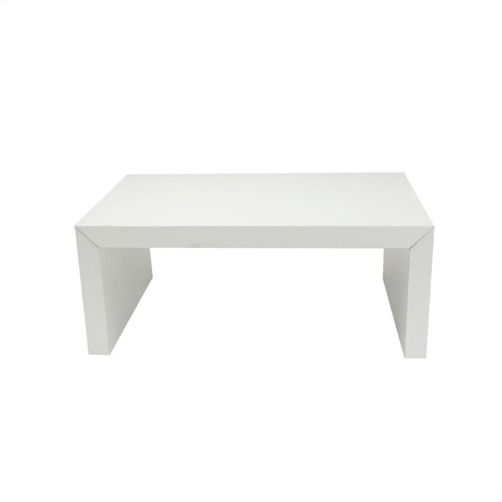Suporte De Mesa Para Monitor Em Mdf - Branco