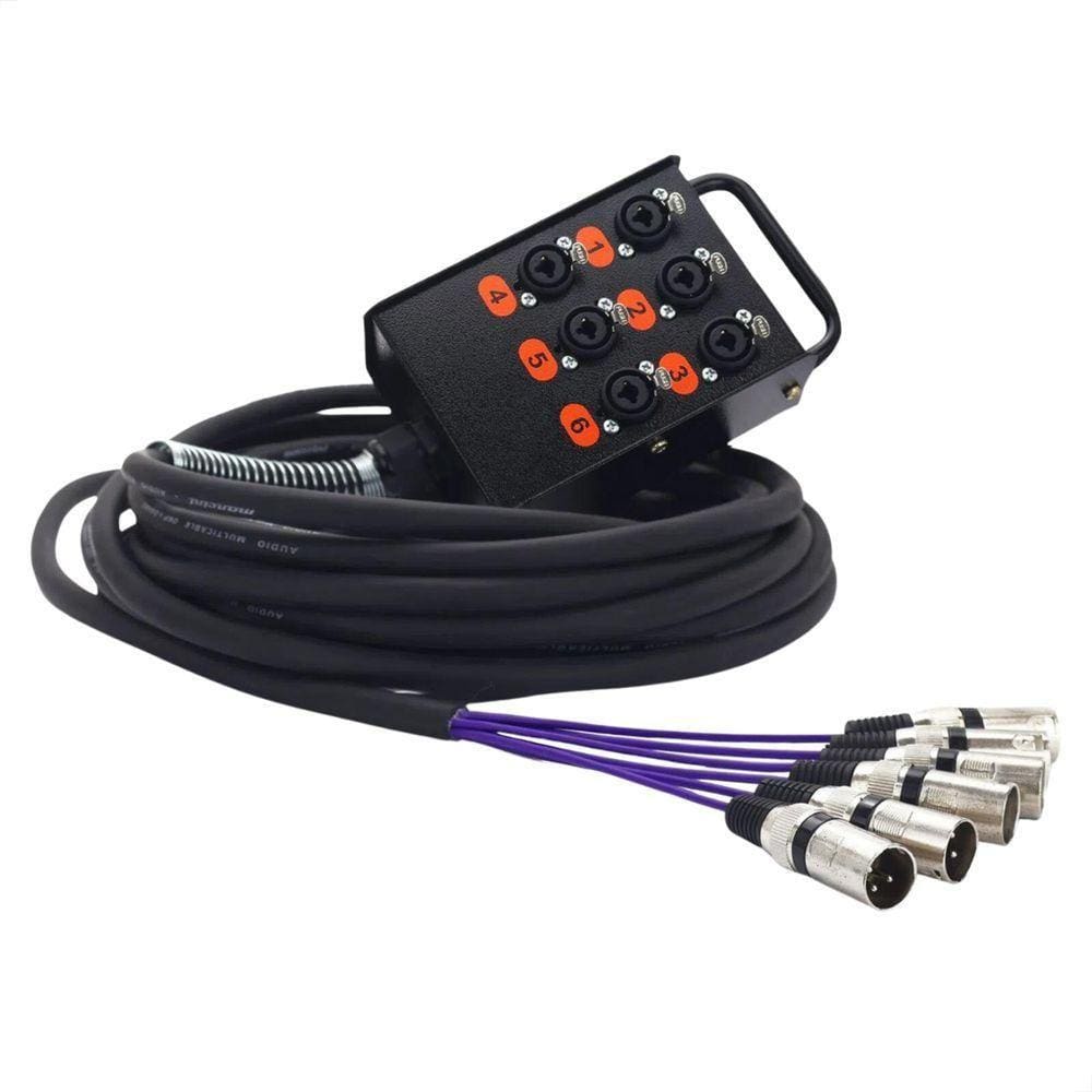 Medusa 6 Vias Com Conectores Combo - 6 Metros