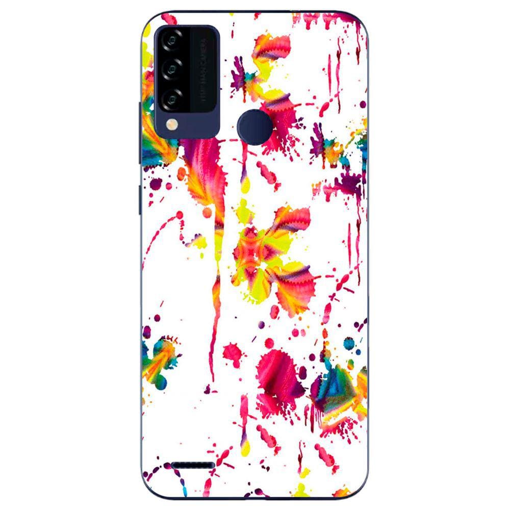 Capa Adesivo Skin205 Verso Para Blu B9