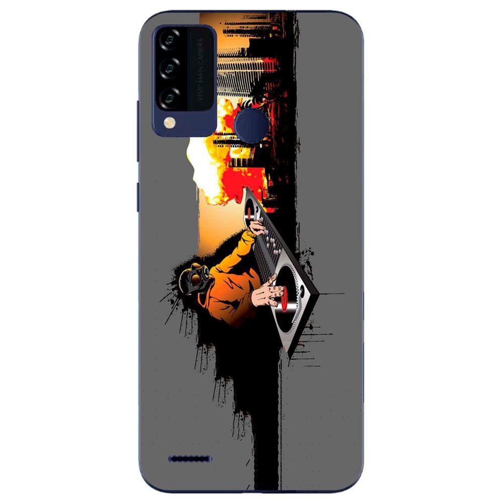 Capa Adesivo Skin264 Verso Para Blu B9