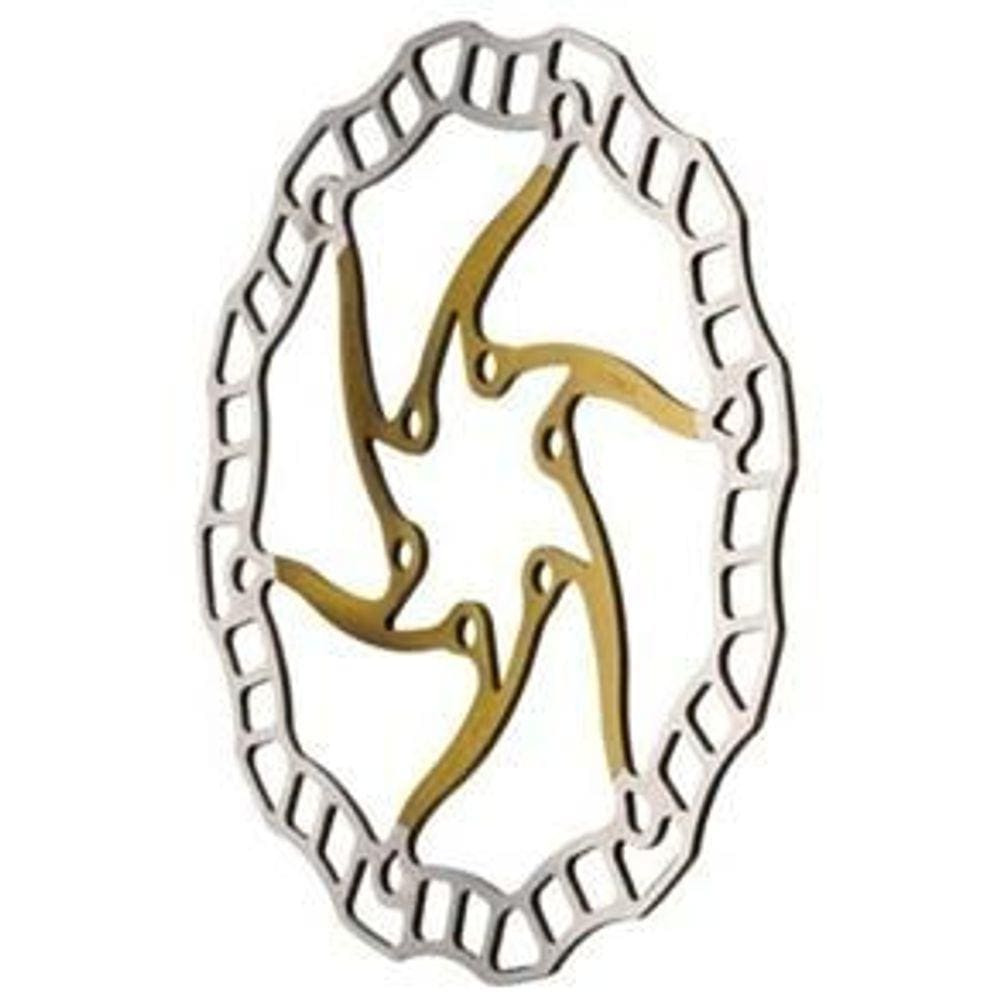 Disco P/ Freio 6 Para. 160mm Ashima Dourado 85g