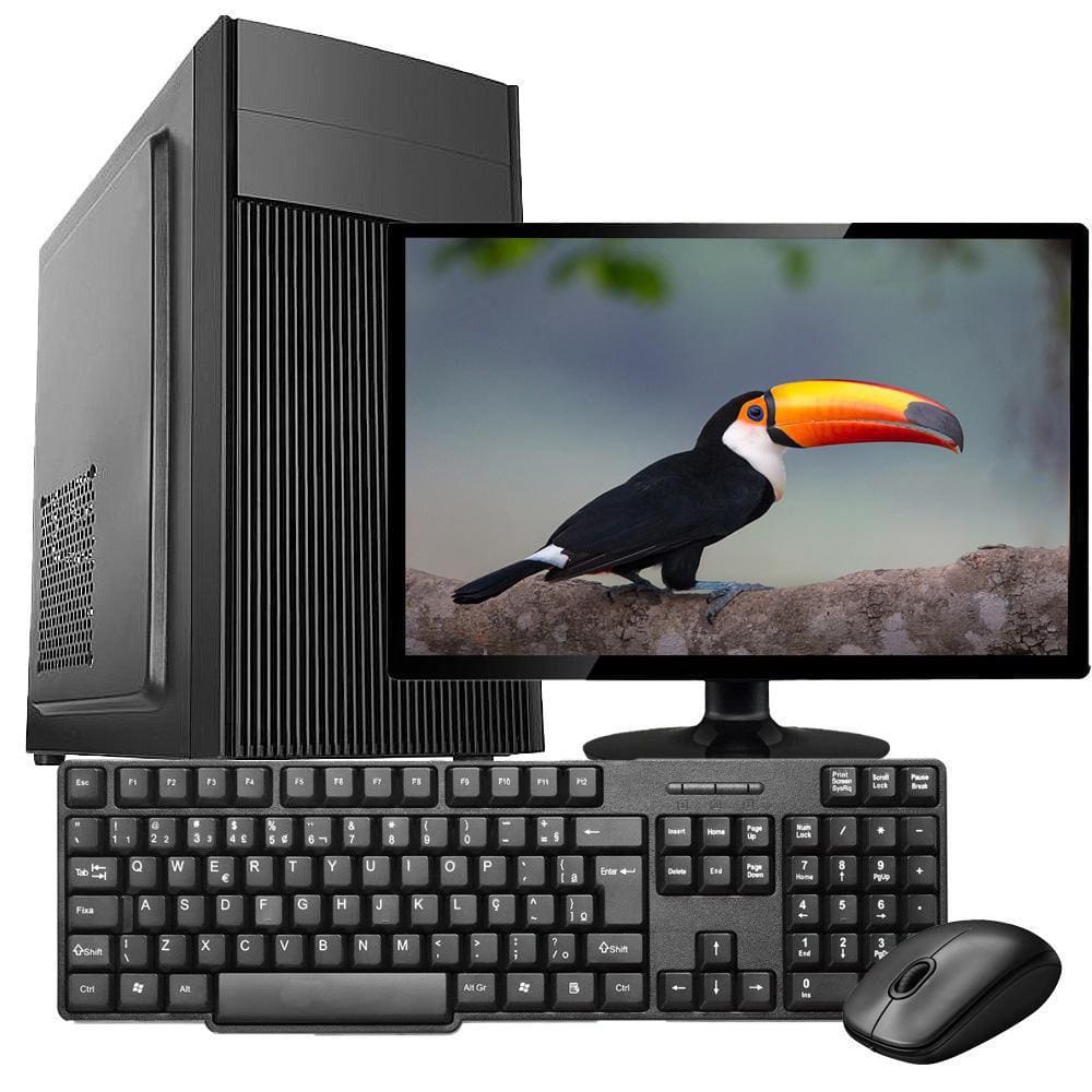 Computador Pc Completo I5 4Gb Ssd 120Gb Monitor