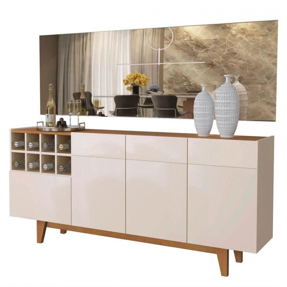 Buffet 3 Portas 1 Gaveta Philadelphia Mavaular
