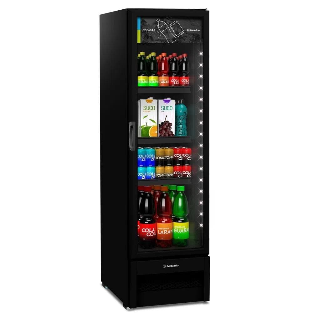 Refrigerador Expositor Vertical VB28RH All Black - Metalfrio