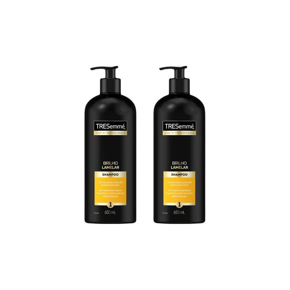 Shampoo Tresemme Brilho Lamelar 650Ml-Kit C/2Un