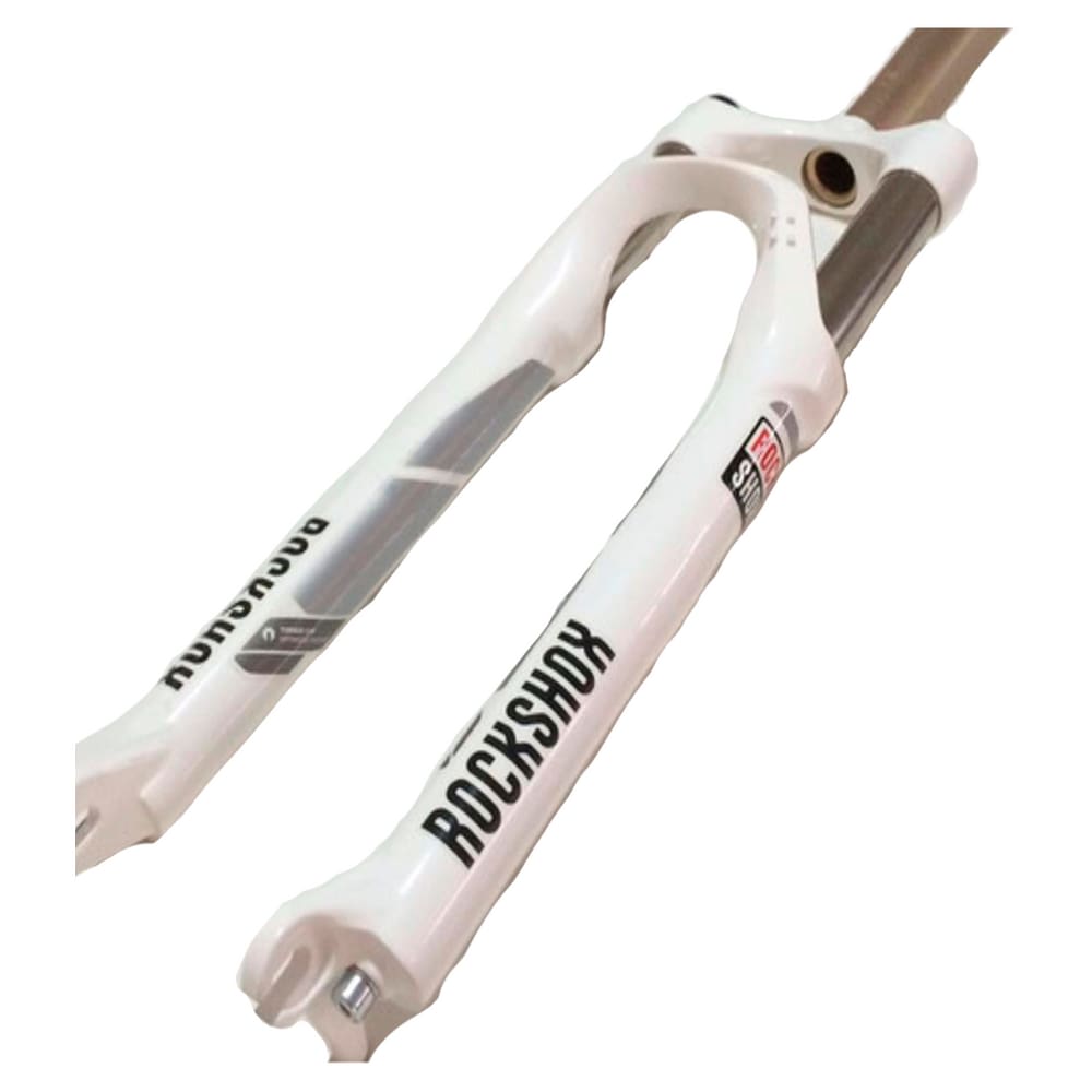 Suspensao 26 Rock Shox Recon Silver Tk 100 Mm  Trava Guidao