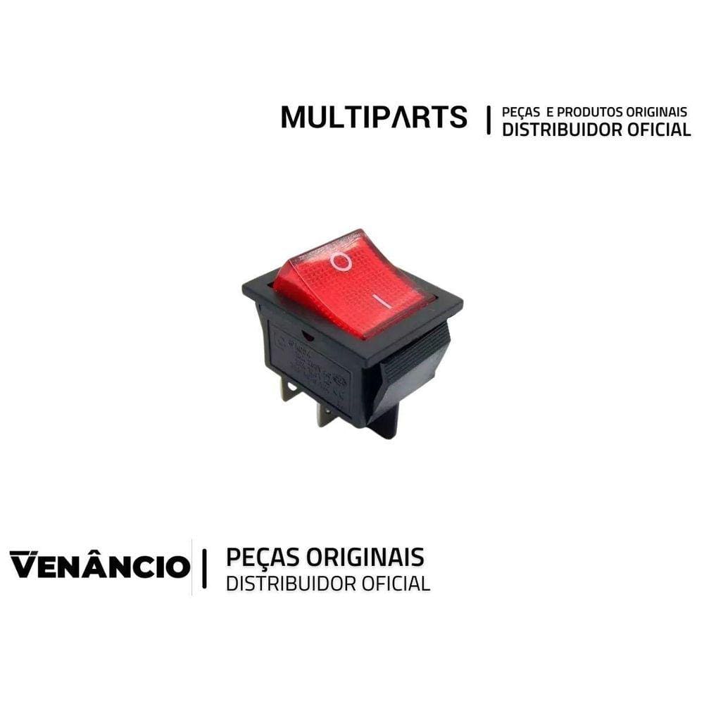 Botão Vermelho 16A Forno Combinado Venancio