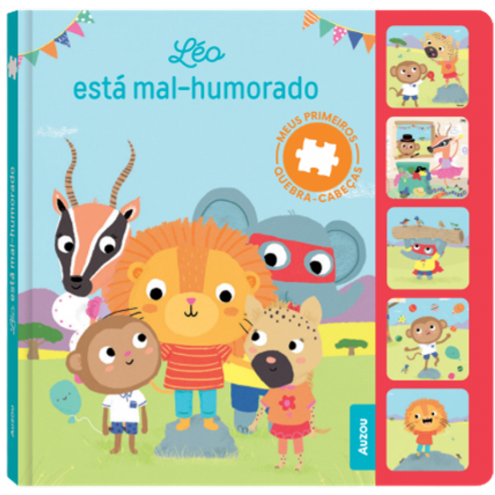 Meus primeiros quebra-cabeças: Léo está mal-humorado