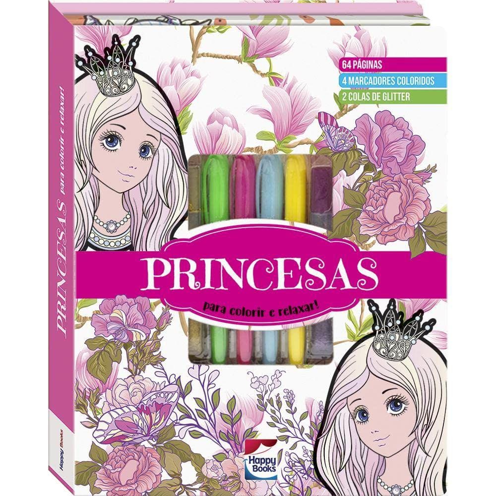 Meu Superkit Brilhante De Arteterapia! Princesas