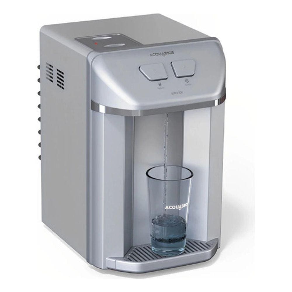 Purificador De Água Compressor Acquabios Ultra Ice Prata 127