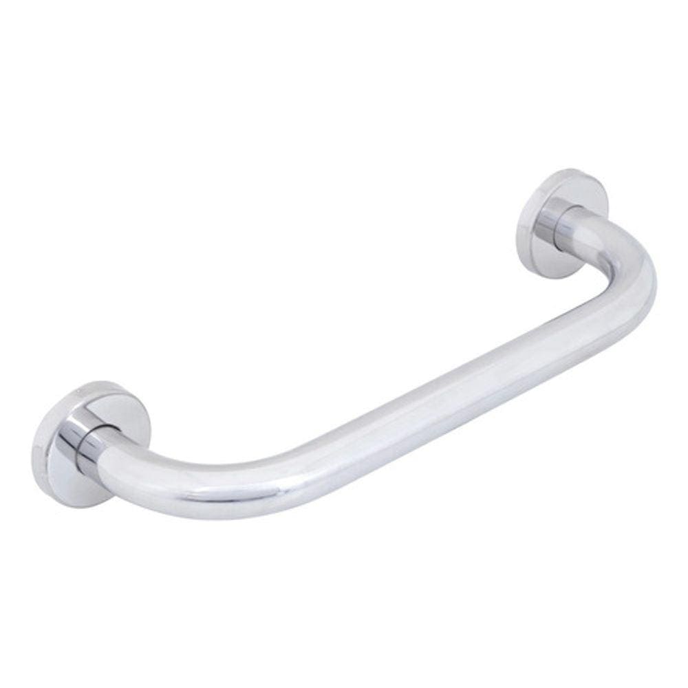 Barra De Apoio Para Banheiro - Aço Cromado - 30 Cm - Sensea