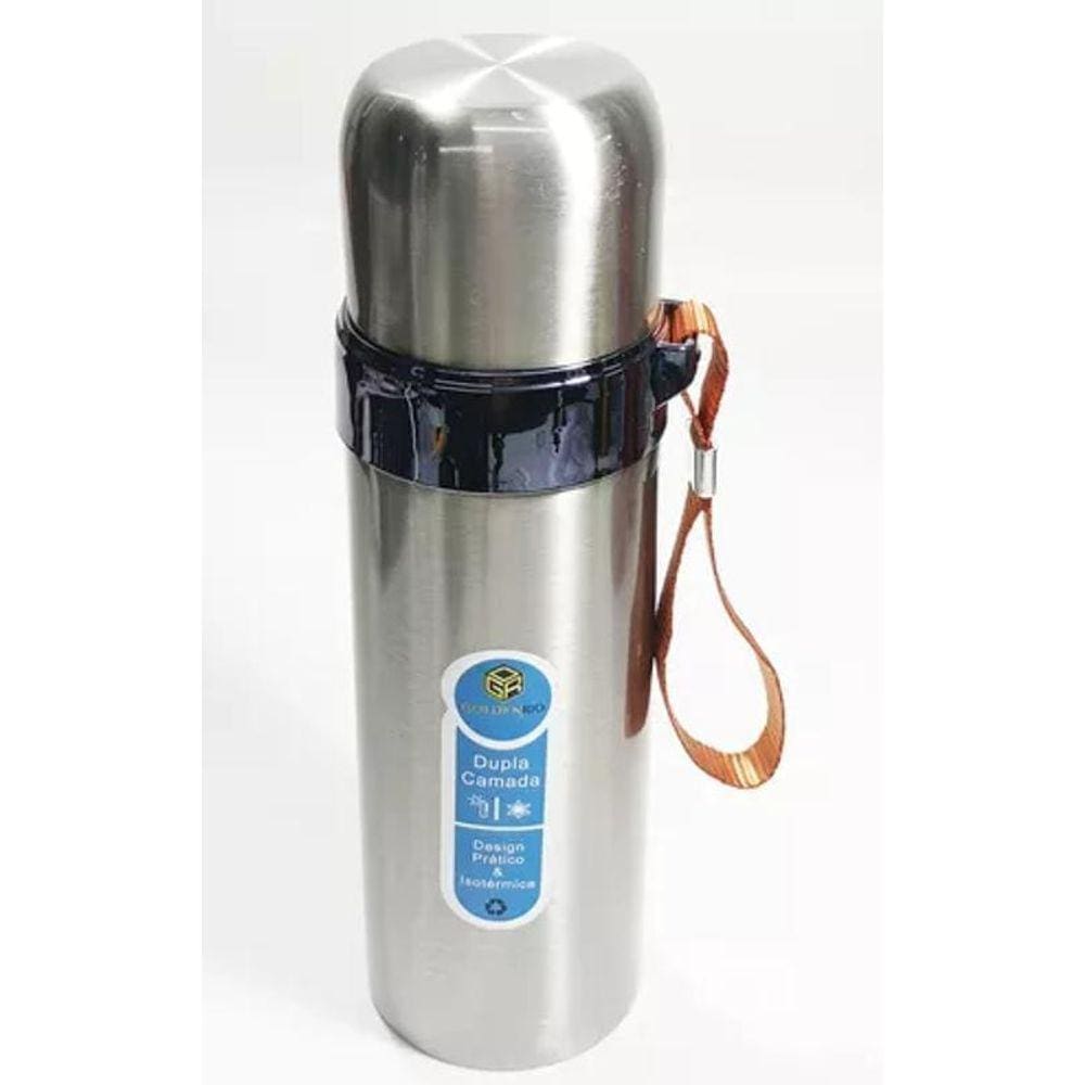 Garrafa Isotérmica Inox 430Ml Personalizado Com Nome Ou Logo