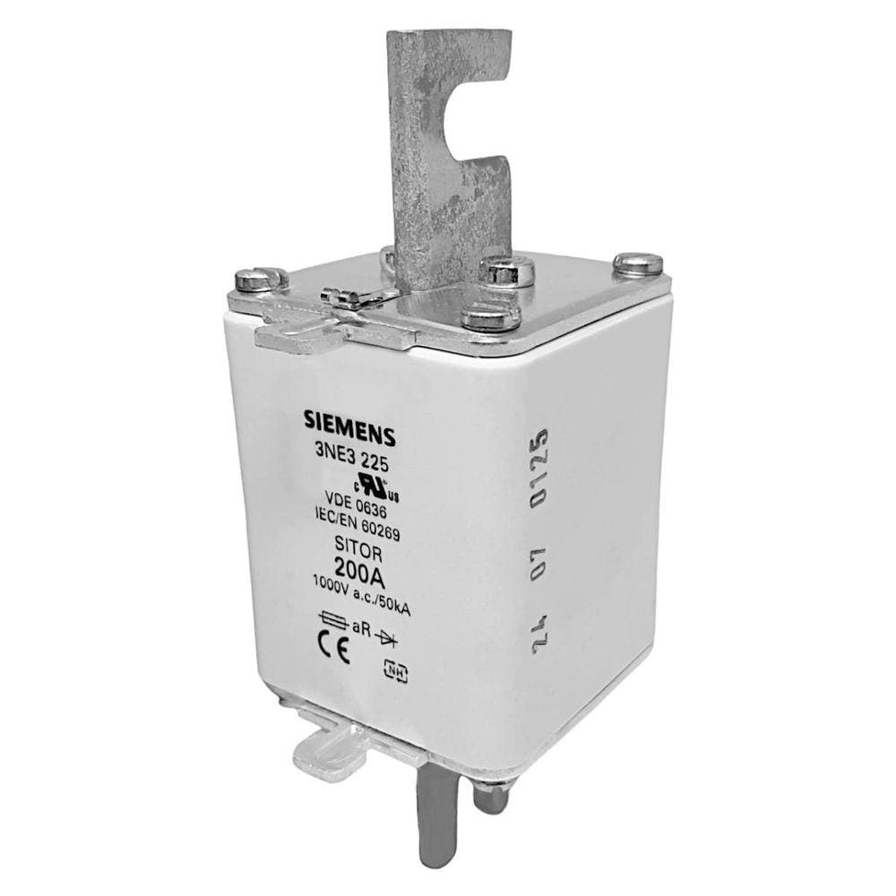 Fusivel Rapido Siemens 3Ne3 225 200A 1000Vac