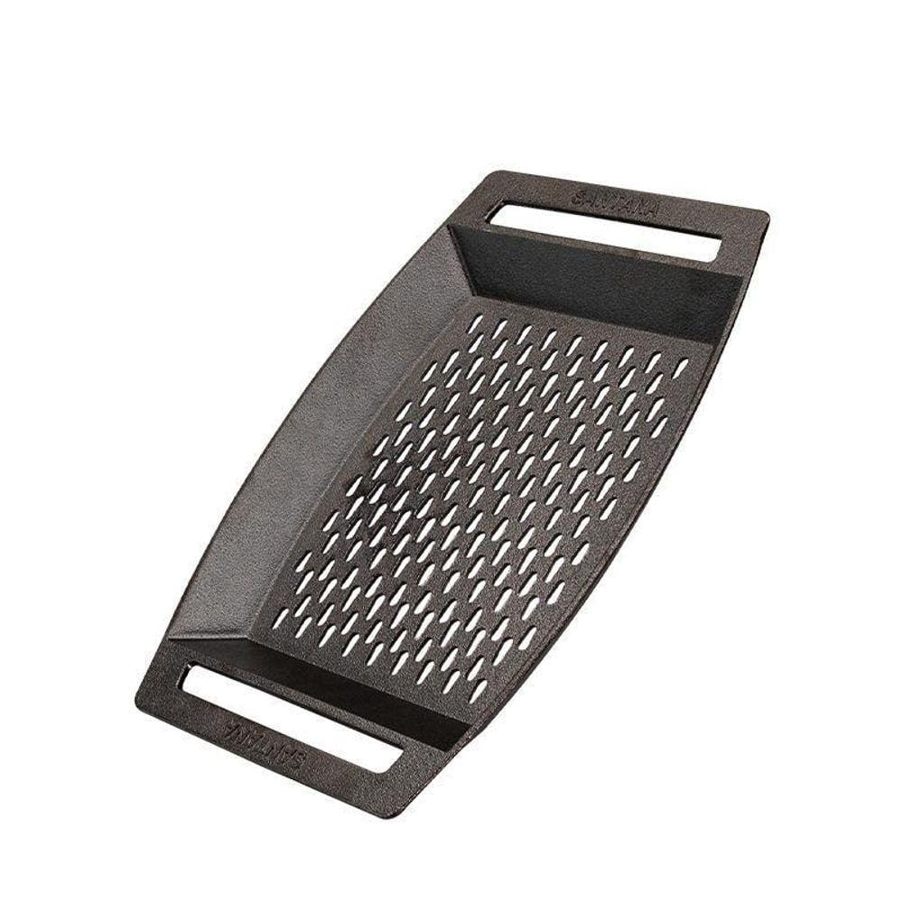 Assadeira Grill Ferro Fundido Furada Peixe E Aves