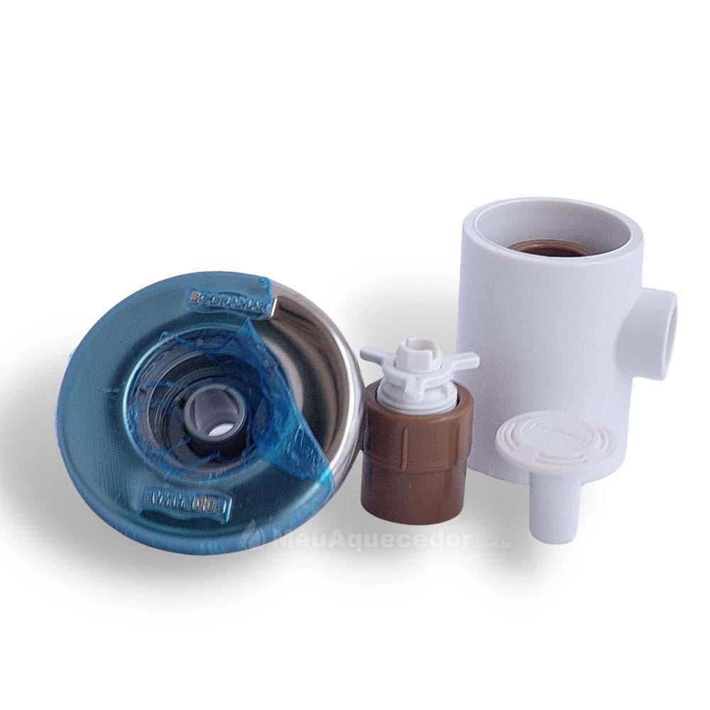 Dispositivo Para Hidro ABS/Inox 1 1/2 Piscina de Alvenaria tubo de 50