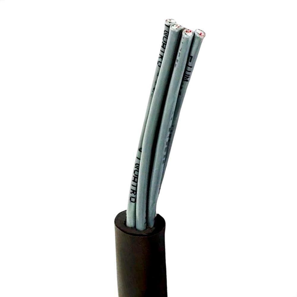 Multicabo Espaguetado Termoplástico Flexível 4 Vias 1 Metro