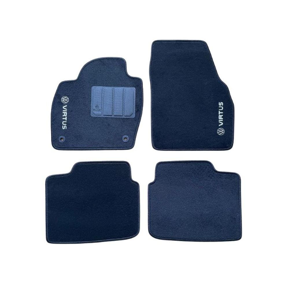 Tapete Carpete 6Mm Vw/Volkswagen Virtus 2023 2024