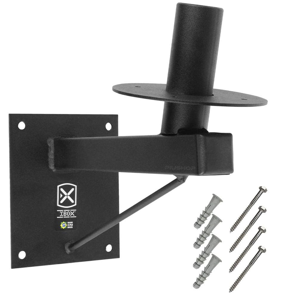 Suporte Para Caixa de Som Ibox SPC177 Fixo de Parede 25kg