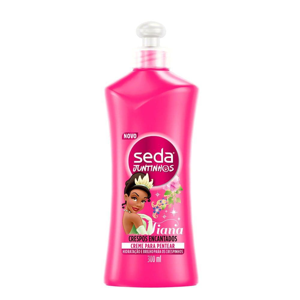 Creme de Pentear Infantil Seda Juntinhos Tiana 300ml