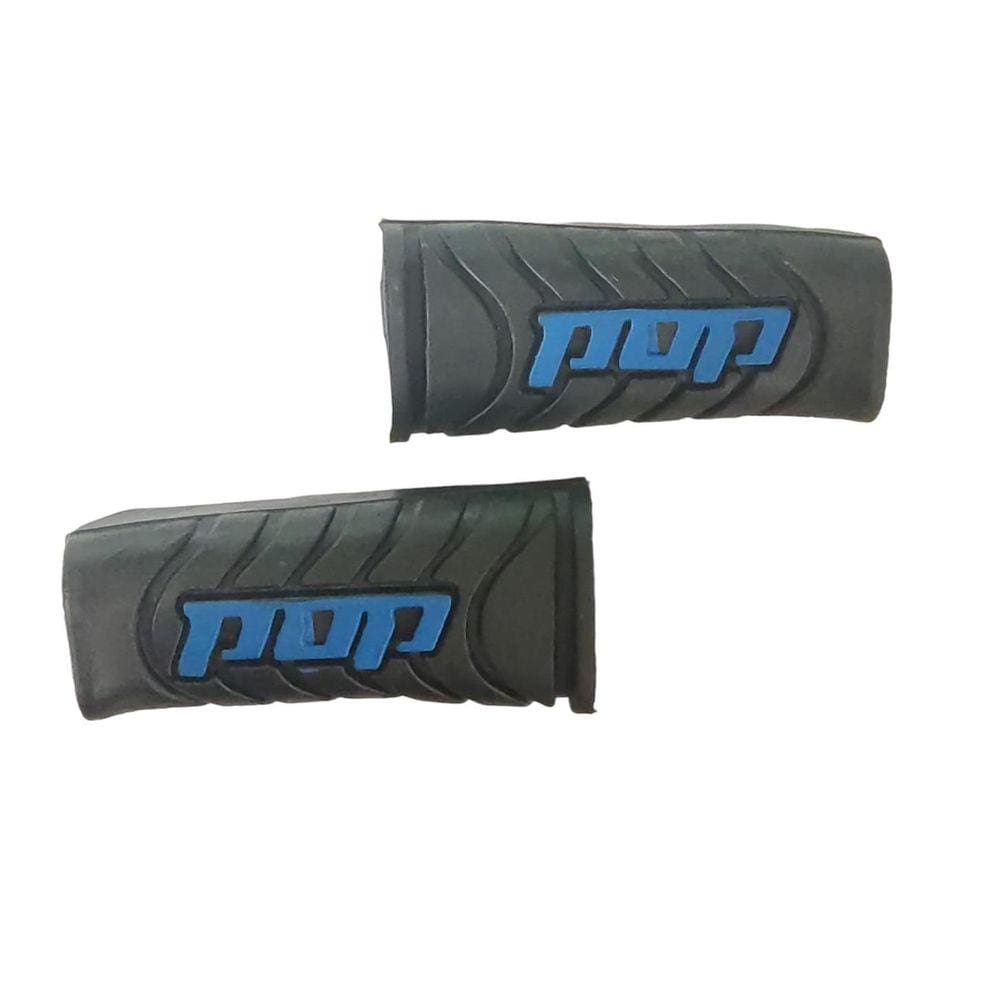 Borracha Dianteiro Pedal Estribo Azul Pop 100 2007 Até 2015