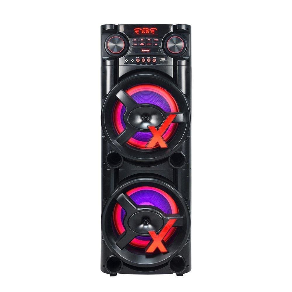 Caixa Amplificada Amvox New X ACA 1900, Bluetooth/USB/AUX/SD, 1900W, Bivolt